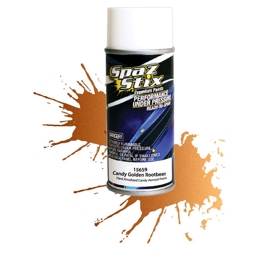 Spaz Stix "Candy Golden Rootbeer" Spray Paint (3.5oz)