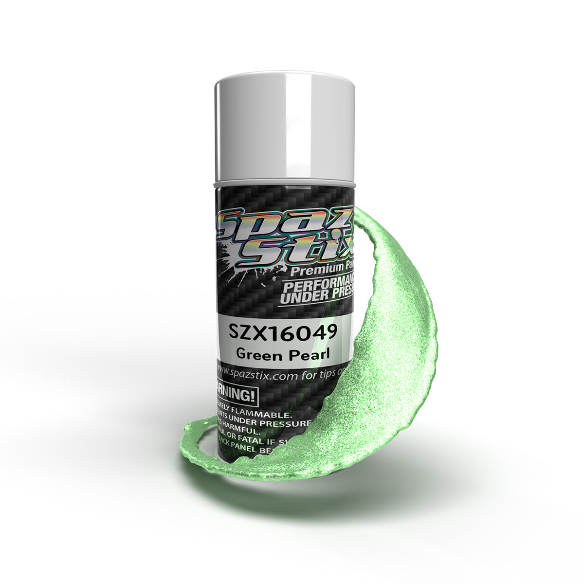 Spaz Stix "Green Pearl" Spray Paint (3.5oz)