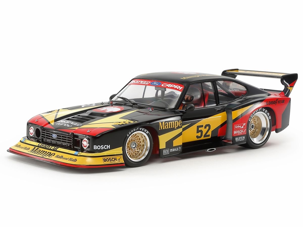 Tamiya 1/24 Scale 1978 Ford Zakspeed Capri Turbo Plastic Model kit