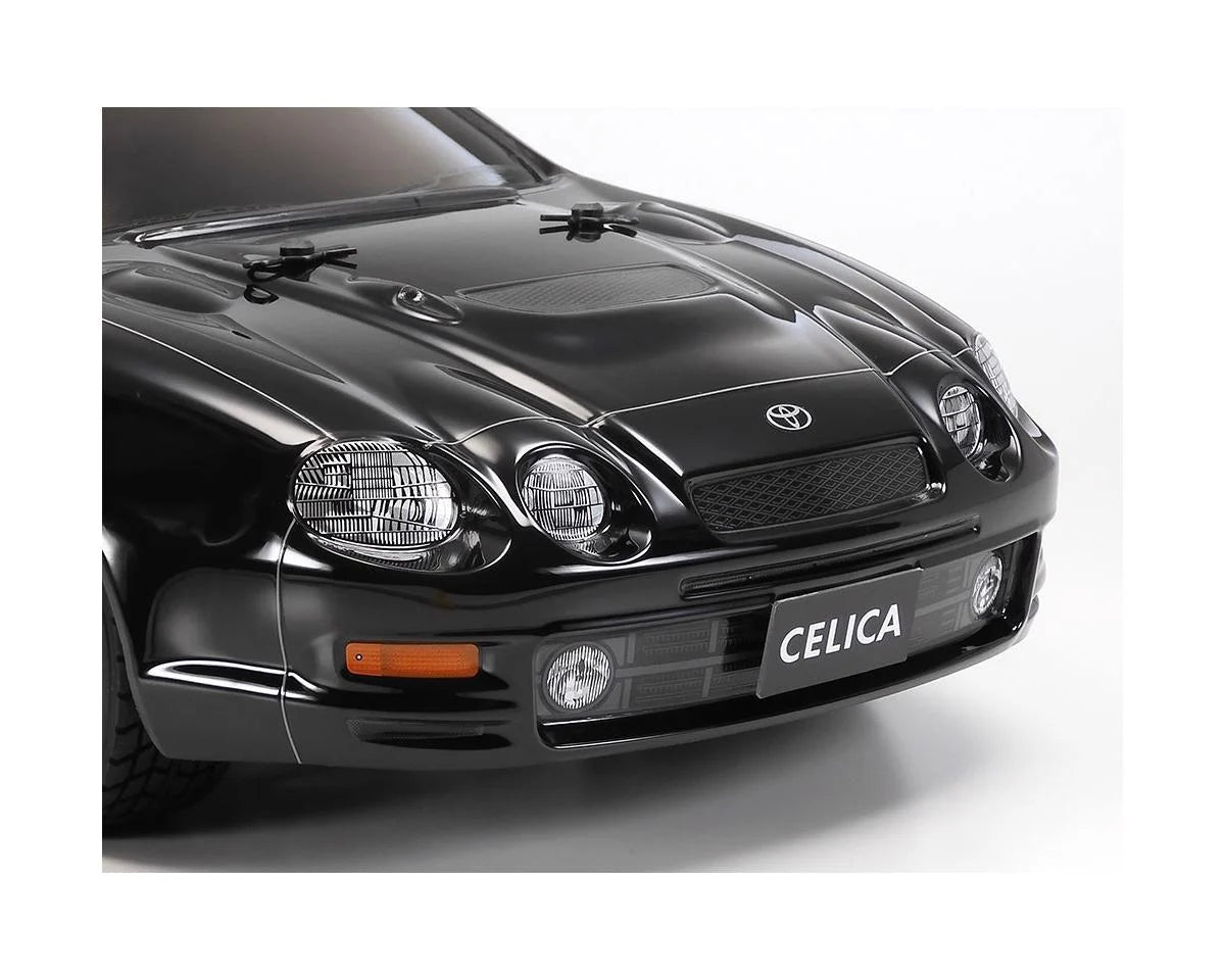 Tamiya Toyota Celica GT-Four RC ST205 1/10 4WD Electric Touring Car Kit (Black) (TT-02) (Limited Edition) w/Pre-Painted Body