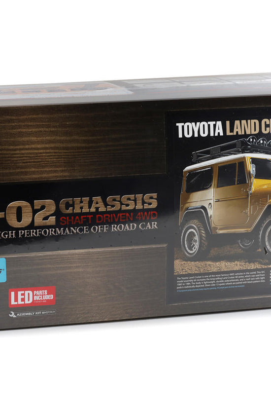 Tamiya (CC-02) (Clear)Toyota Land Cruiser 40 1/10 4WD Scale Truck Kit