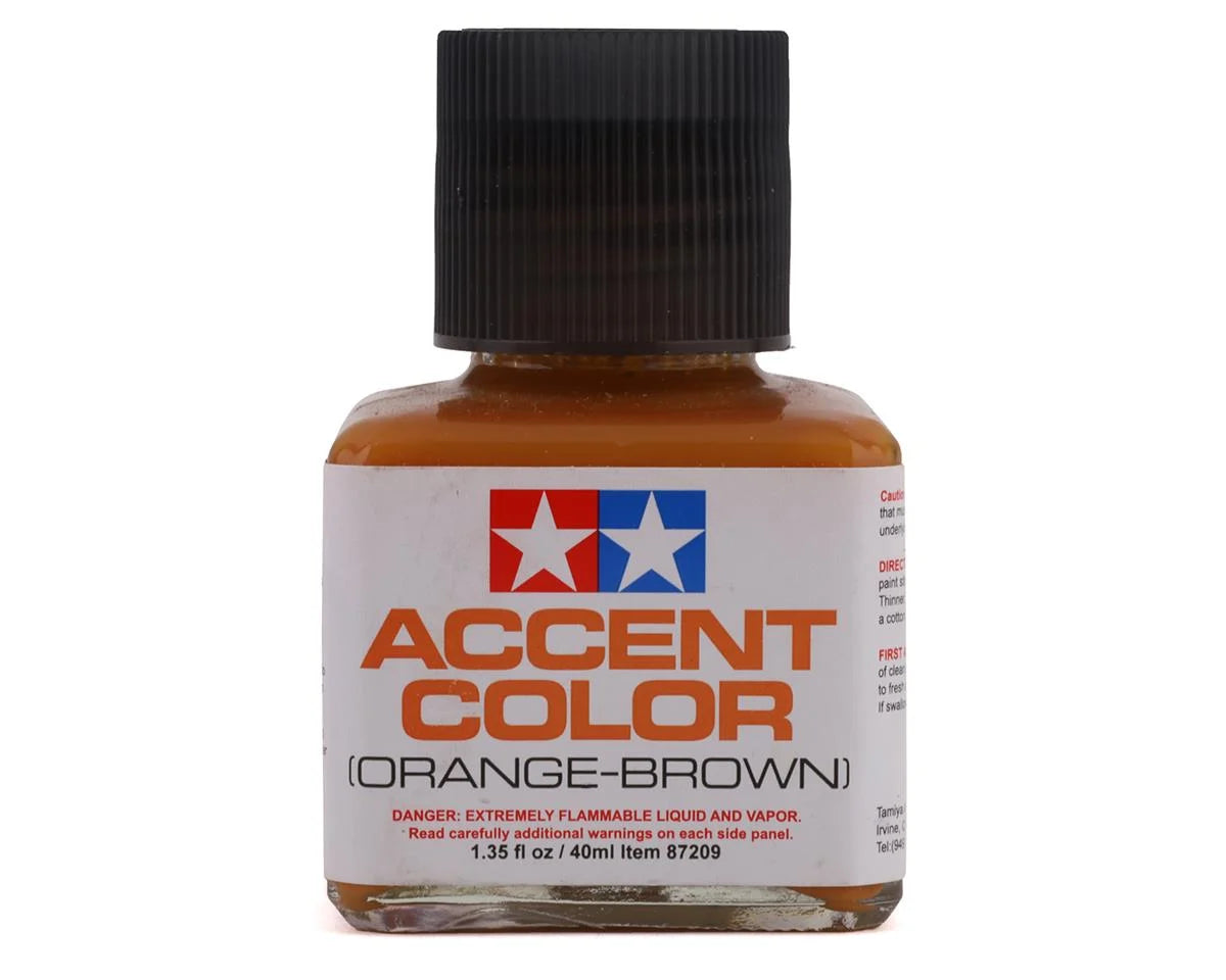 Tamiya Panel Line Accent Color (Orange-Brown) (40ml)