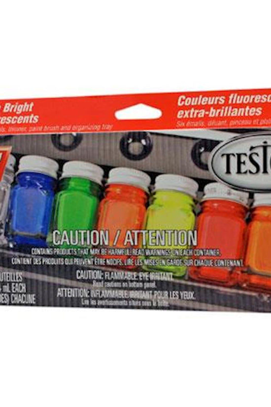 Testors Enamel Paint Kit (Fluorescent)