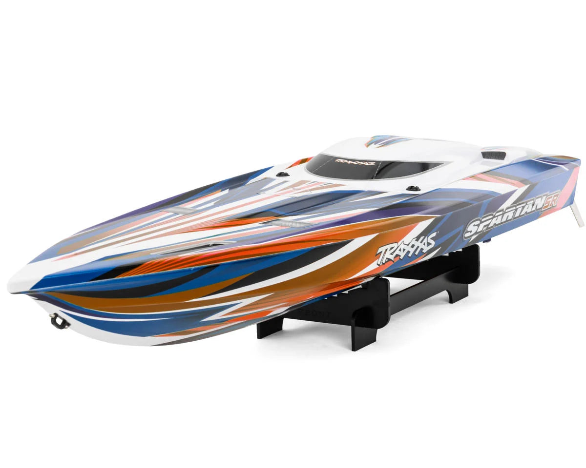 Traxxas Spartan® SR 6S High-Performance Brushless RTR Race Boat (Orange) w/TQi™ 2.4GHz Radio & TSM®