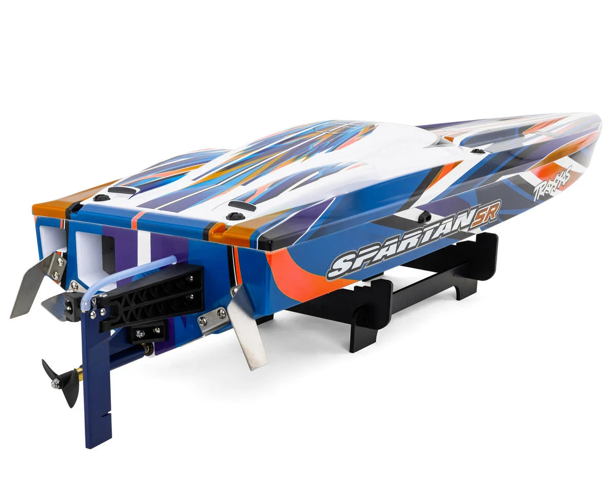 Traxxas Spartan® SR 6S High-Performance Brushless RTR Race Boat (Orange) w/TQi™ 2.4GHz Radio & TSM®