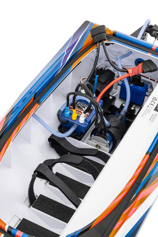 Traxxas Spartan® SR 6S High-Performance Brushless RTR Race Boat (Orange) w/TQi™ 2.4GHz Radio & TSM®