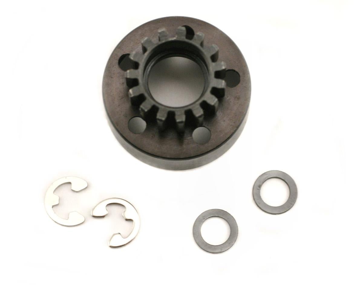 Traxxas Clutch bell (15T) 5x8x0.5mm fiber washer, 5mm e-clip (use 5x11x4mm bearing