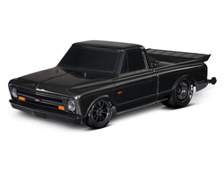 Traxxas Drag Slash 1/10 2WD RTR No Prep Truck w/1967 Chevrolet C10 Body (Black) TQi 2.4GHz Radio & TSM