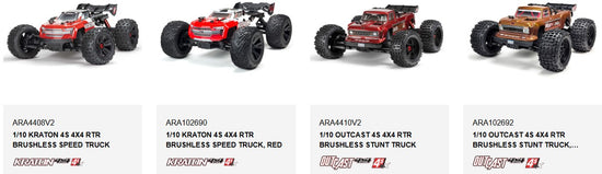 Arrma Front OR Rear DBoots Backflip LP Tires & Wheels 1/10 KRATON ,OUTCAST 4X4 4S