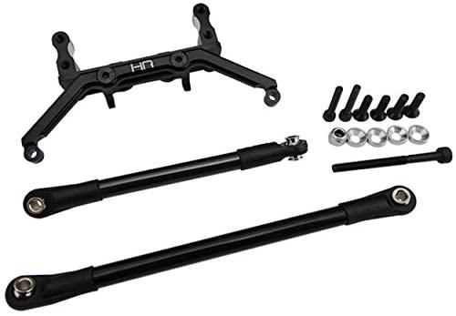 Hot Racing SCXT24AM01 Black Aluminum On Axle Servo Mount SCX 2