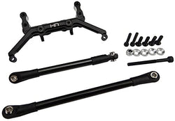 Hot Racing SCXT24AM01 Black Aluminum On Axle Servo Mount SCX 2