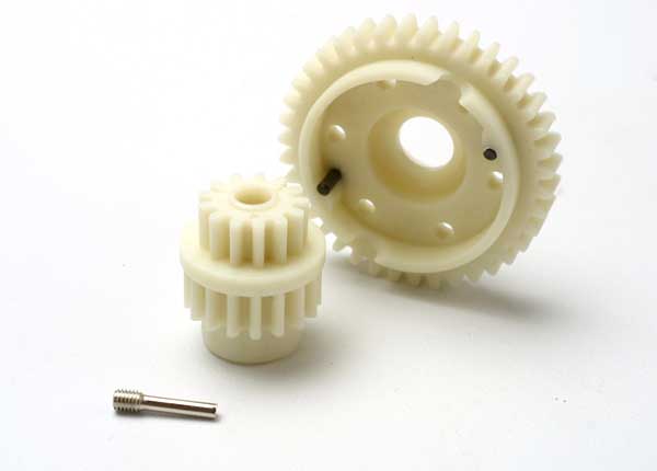 Traxxas 5385  Revo 2-Speed Standard Ratio Gear Set (2nd speed gear 39T, 13T-17T input gears, hardware