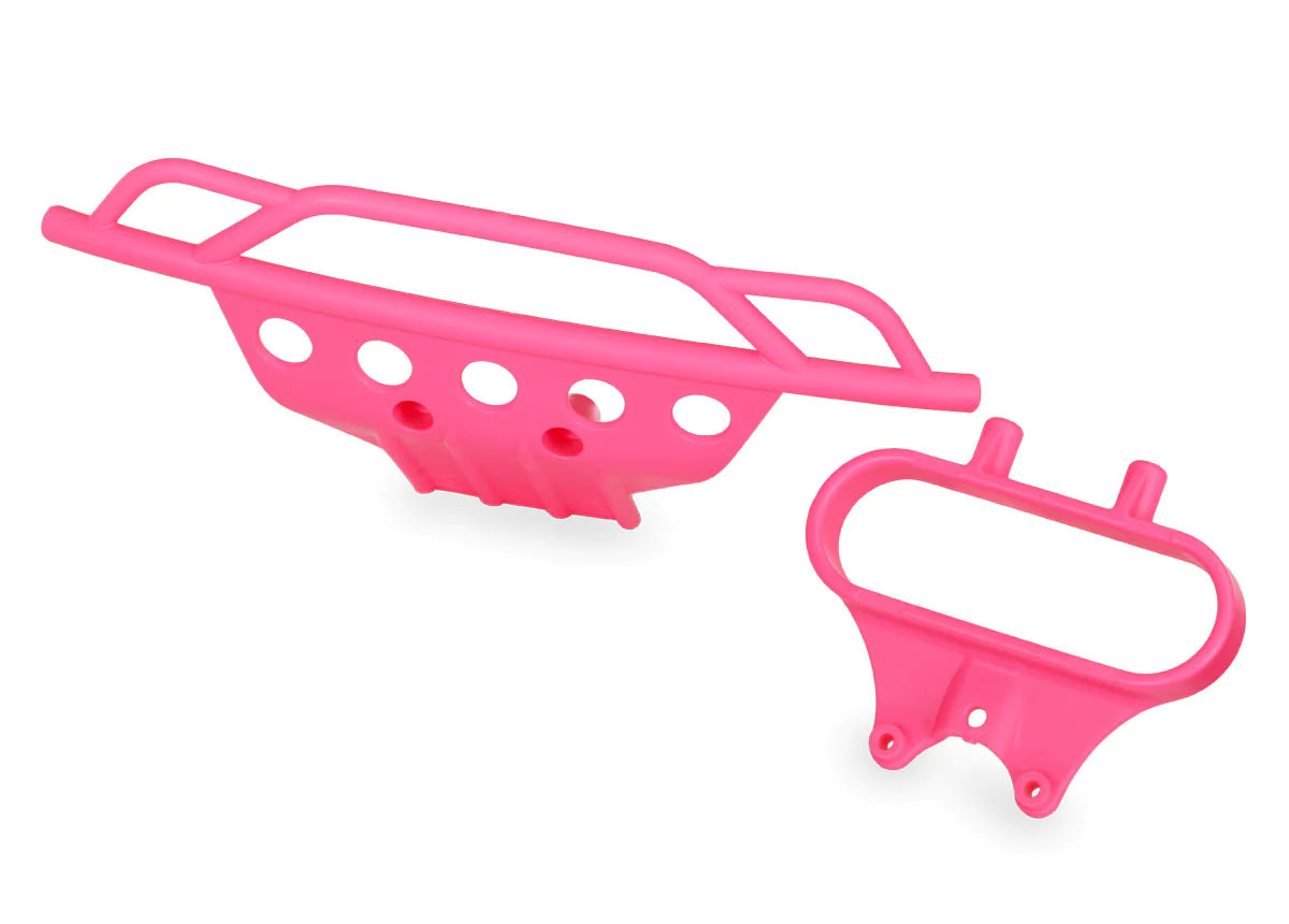 Traxxas Front Bumper w/Mount (Pink) Slash 2wd