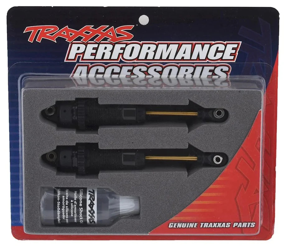 Traxxas 7462X REAR Shocks XX-Long Hard Anodized Slash Stampede Hoss 4x4