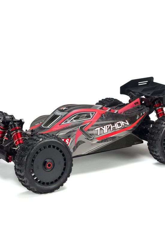Arrma Typhon 6S BLX Brushless RTR 1/8 4WD Buggy (Red/Black) (V5) w/SLT3 2.4GHz Radio