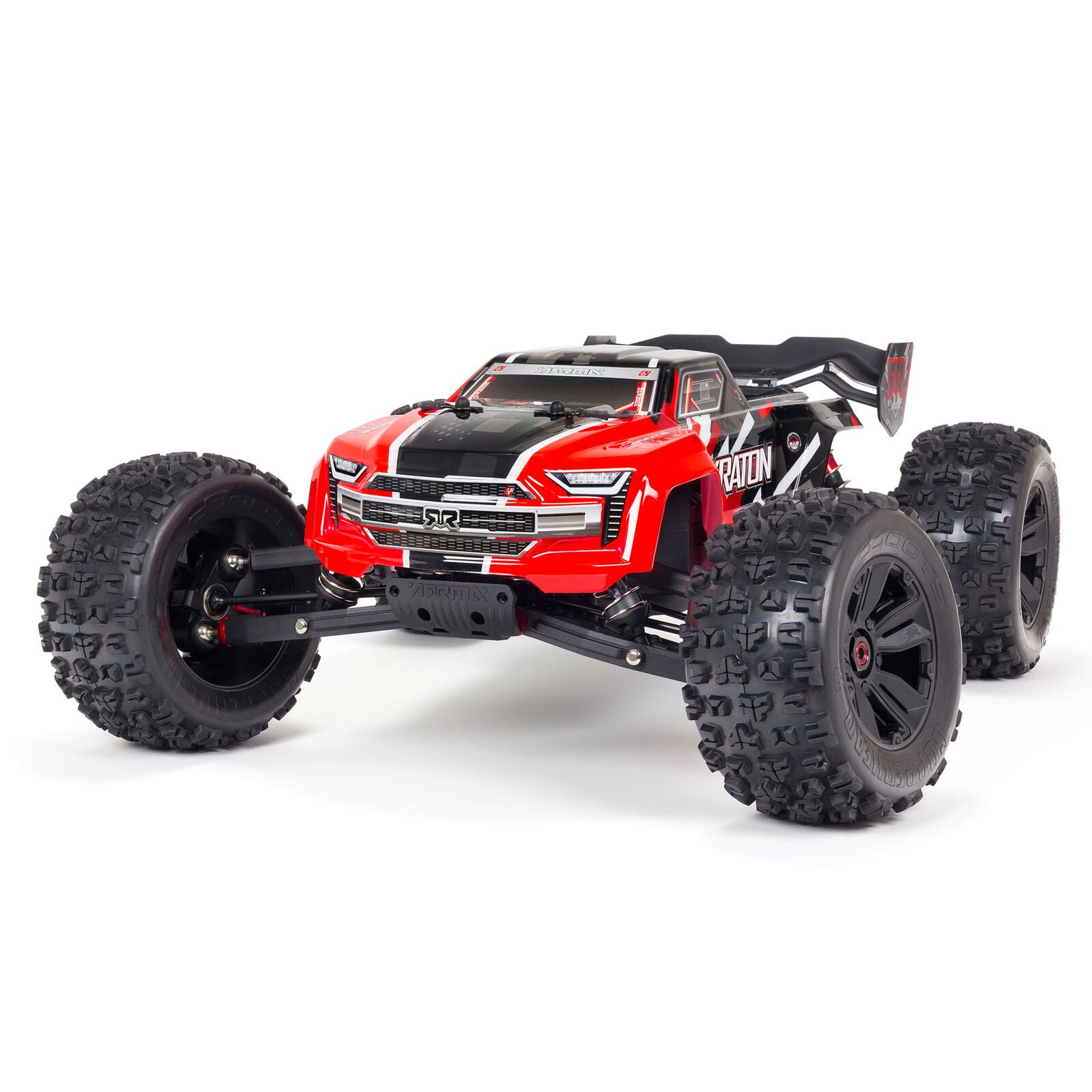Arrma Kraton 6S BLX RTR 1/8 4WD Brushless Monster Truck (Red) (V5) w/SLT3 2.4GHz Radio
