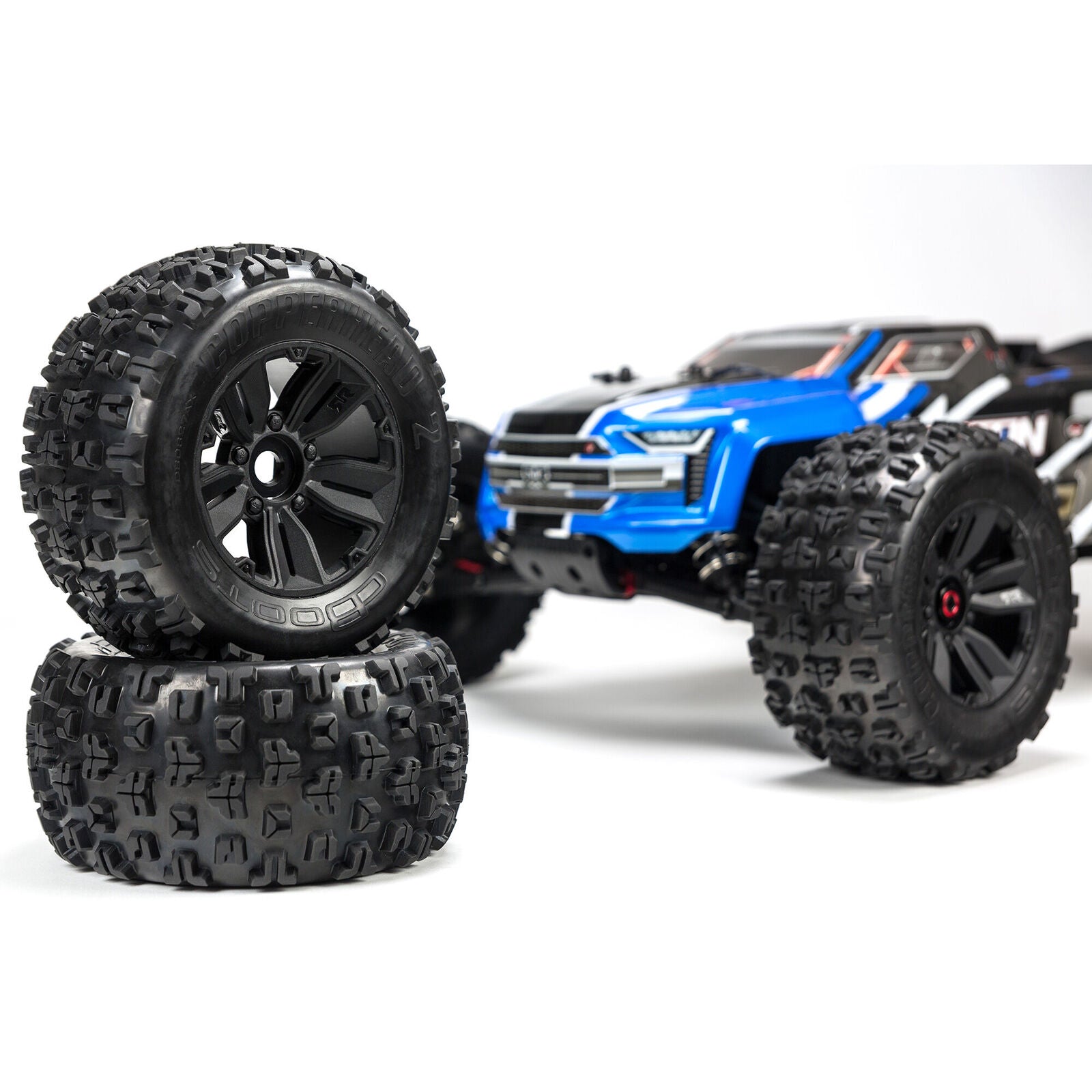 Arrma Kraton 6S BLX RTR 1/8 4WD Brushless Monster Truck (Blue) (V5) w/SLT3 2.4GHz Radio