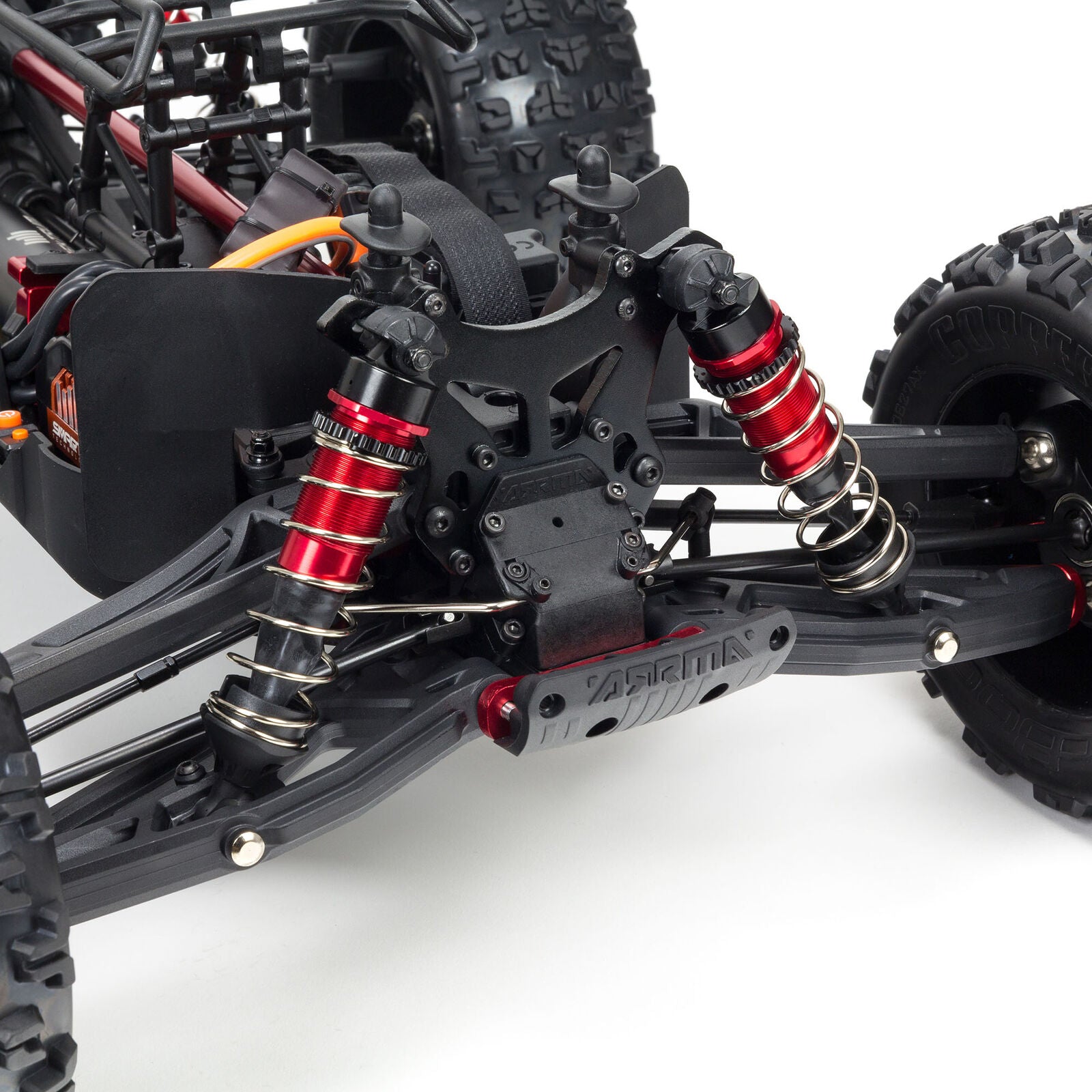 Arrma Kraton 6S BLX RTR 1/8 4WD Brushless Monster Truck (Red) (V5) w/SLT3 2.4GHz Radio