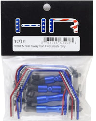 Hot Racing Front Rear Sway Bar Traxxas 4x4 Slash Rustler Rally Stampede SLF311