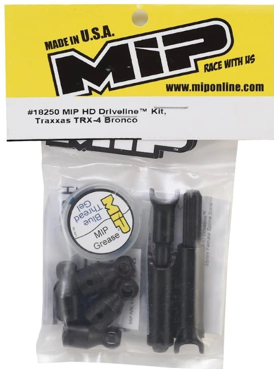 MIP18250 HD Driveline Kit: TRX-4, 79 Bronco Ranger XLT,