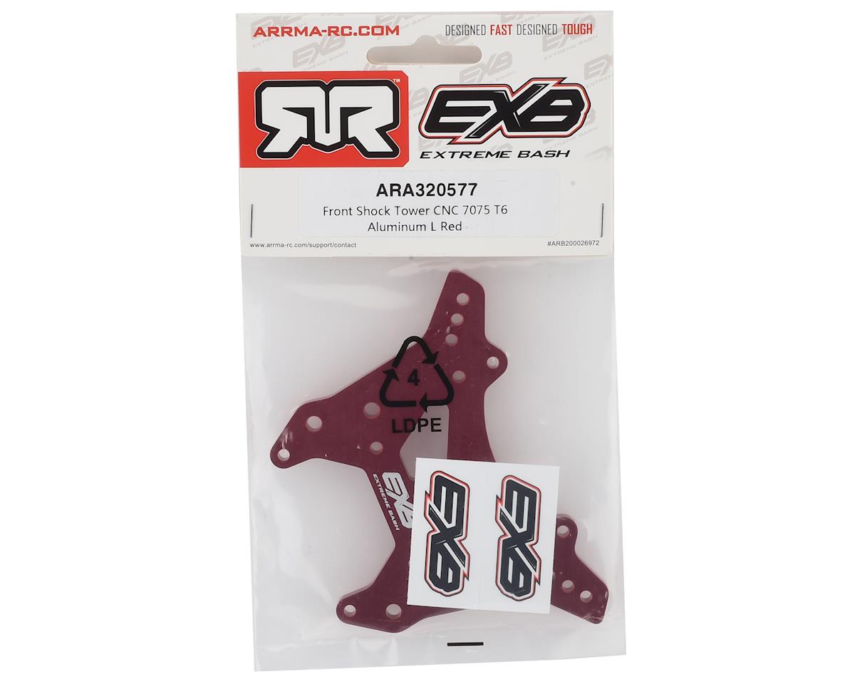 Arrma 320577 Kraton EXB Aluminum Front Shock Tower (Red)