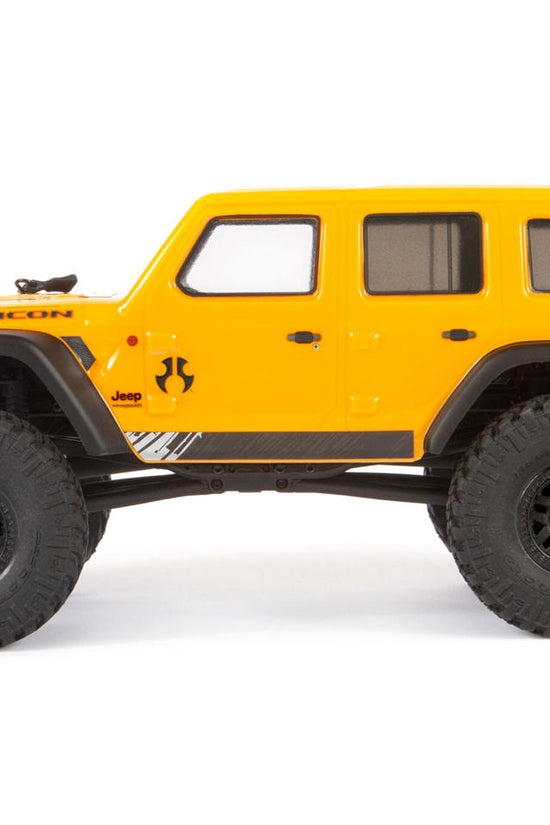 Axial SCX24 2019 Jeep Wrangler JLU CRC 1/24 4WD RTR Scale Mini Crawler (Yellow) w/2.4GHz Radio