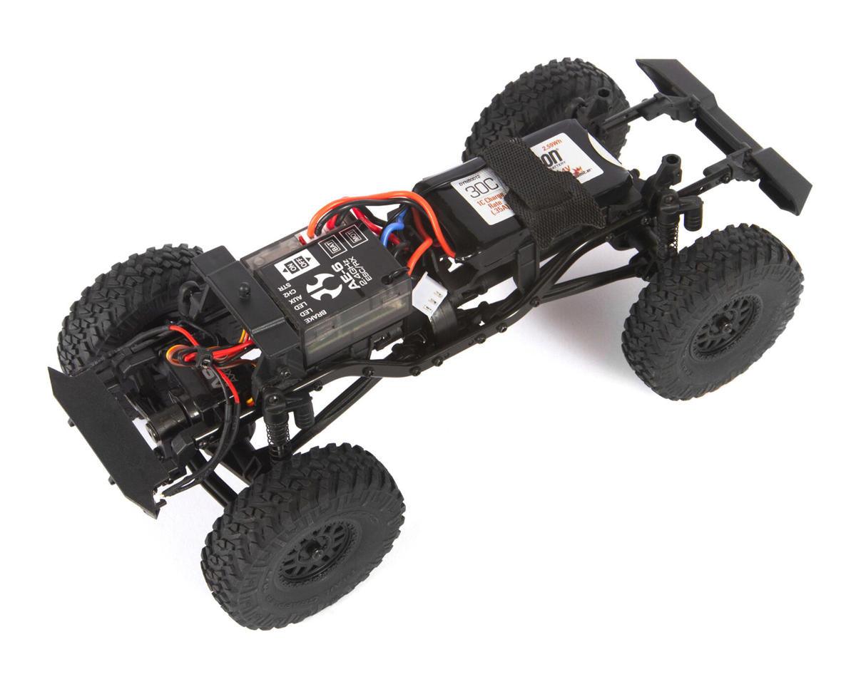 Axial SCX24 2019 Jeep Wrangler JLU CRC 1/24 4WD RTR Scale Mini Crawler (Yellow) w/2.4GHz Radio