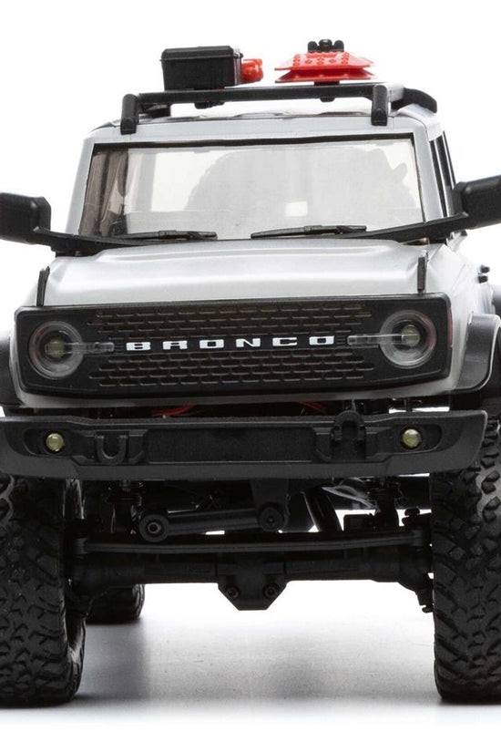 Axial SCX24 2021 Ford Bronco Hard Body 1/24 4WD RTR Scale Mini Crawler (Grey) w/2.4GHz Radio
