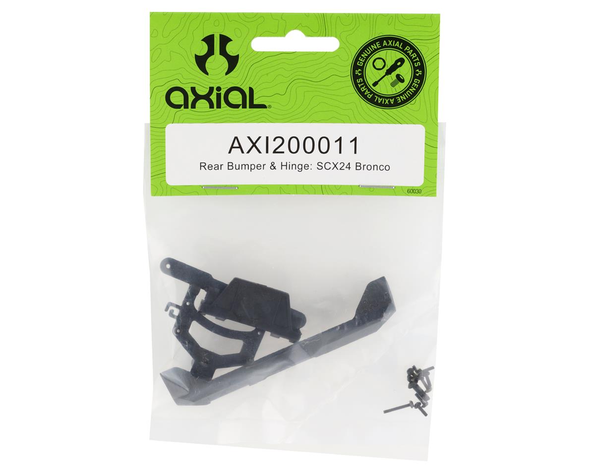 Axial SCX24 Ford Bronco Rear Bumper & Hinge Set