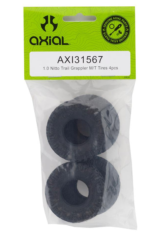 Axial 31567 SCX24 1.0 Nitto Trail Grappler M/T Tires (4)