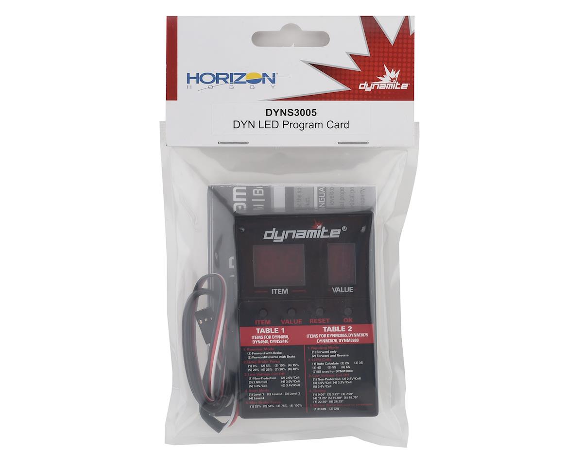 Dynamite S3005 LED Program Card