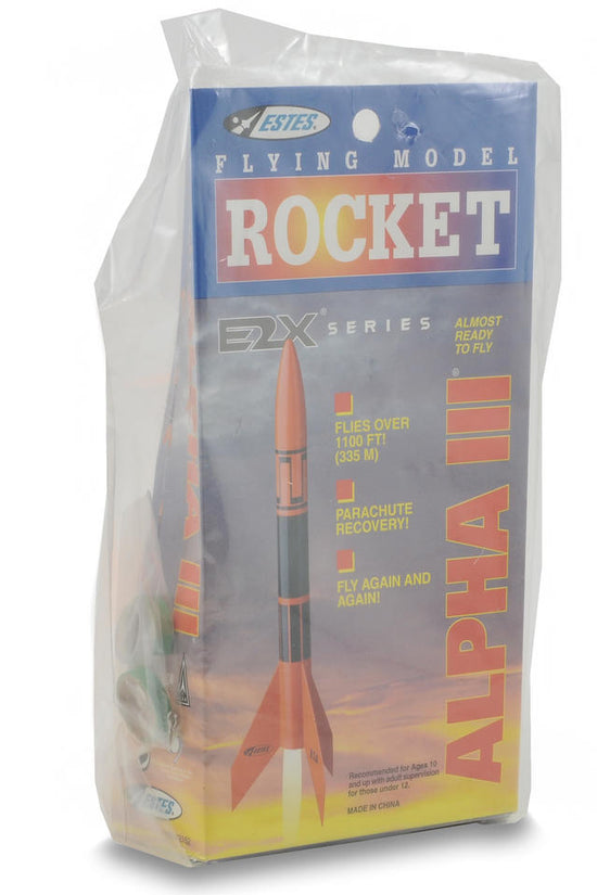 Estes Alpha III Beginner Model Rocket Kit (18mm Standard Engine)