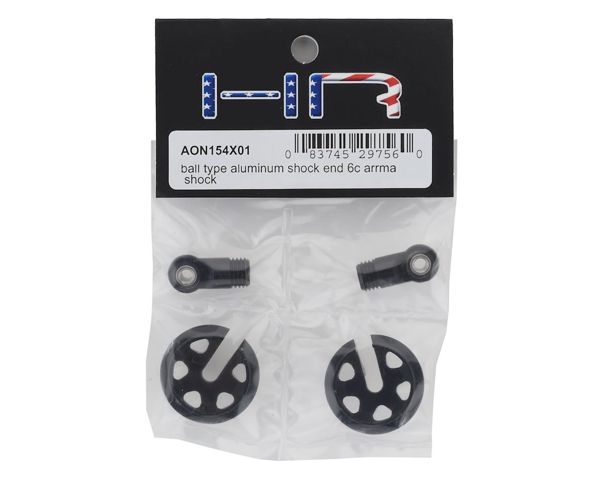 Hot Racing Arrma 6S Locking Aluminum Shock End (Black)AON154X01