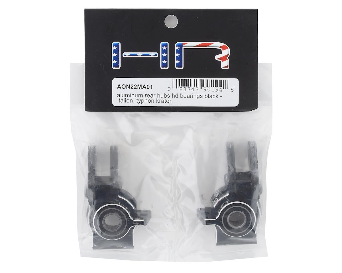 Hot Racing Arrma 6S Aluminum Rear Hubs w/Heavy Duty Bearings (Black) (2)