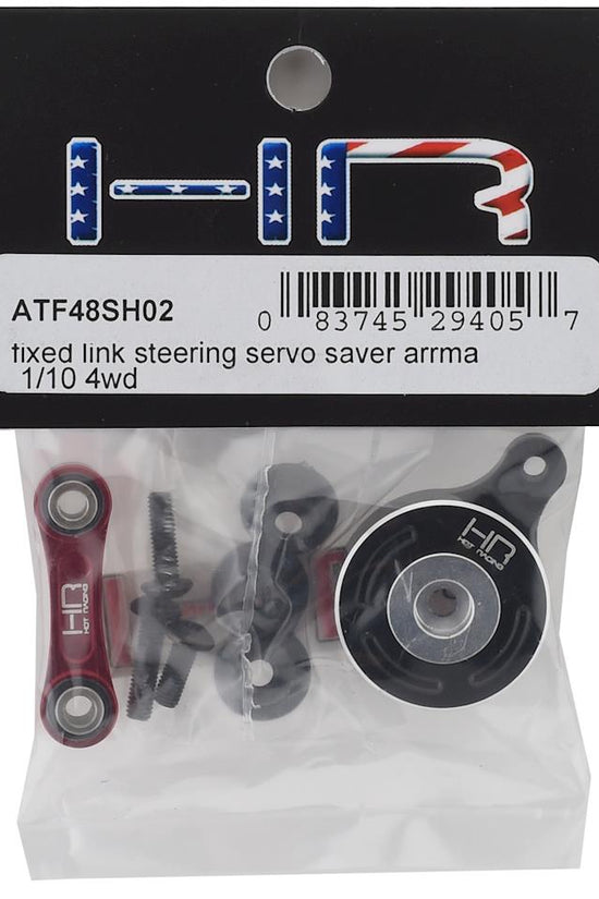 Hot Racing ATF48SH02 Arrma 4x4 Fixed Link Steering Servo Saver