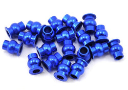 Hot Racing Blue Aluminum Suspension Pivot Balls For Axial Yeti, AX10,Wraith, SCX10