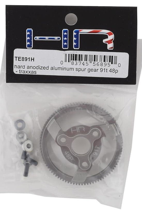 HR Hard Anodized Aluminum Spur Gear 90T 48P 2WD Slash Rustler Stampede Bandit