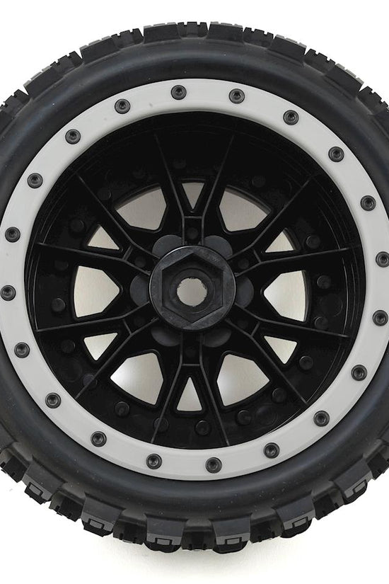 Pro-Line X-Maxx Badlands MX43 Pro-Loc Pre-Mounted All Terrain Tires (MX43) w/Impulse Pro-Loc Wheels
