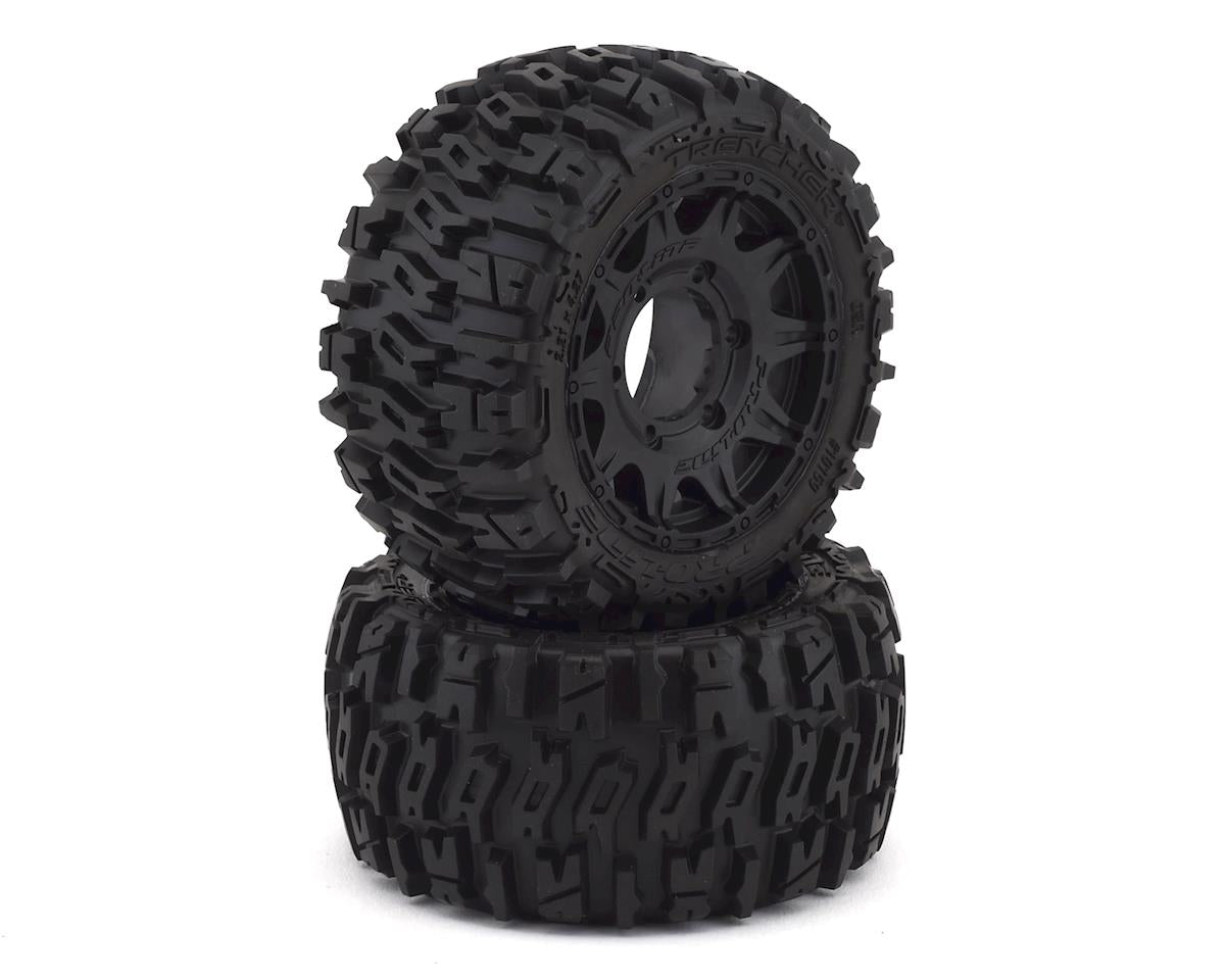 Pro-Line Trencher LP 2.8 Low Profile Tires on Raid Adj Offset Wheels 12mm Hex