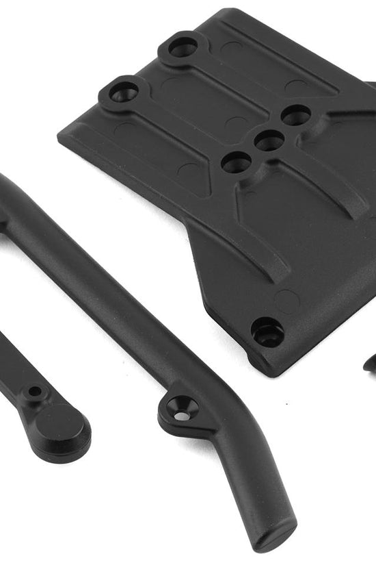 RPM 70982 Front Bumper & Skid Plate (Black) Traxxas Sledge