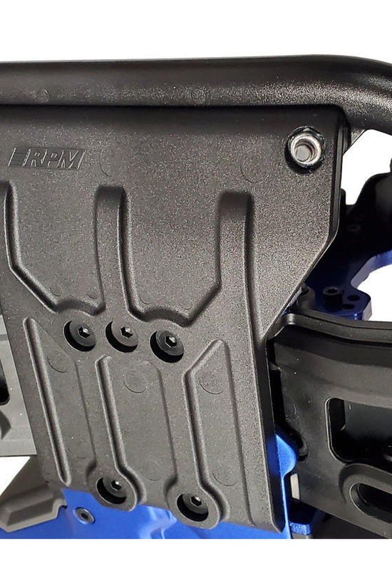 RPM 70982 Front Bumper & Skid Plate (Black) Traxxas Sledge