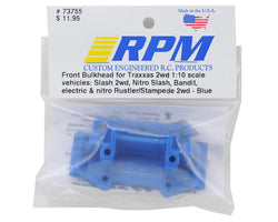 RPM 73755 Front Bulkhead For 2WD Slash Bandit Stampede Rustler Bigfoot