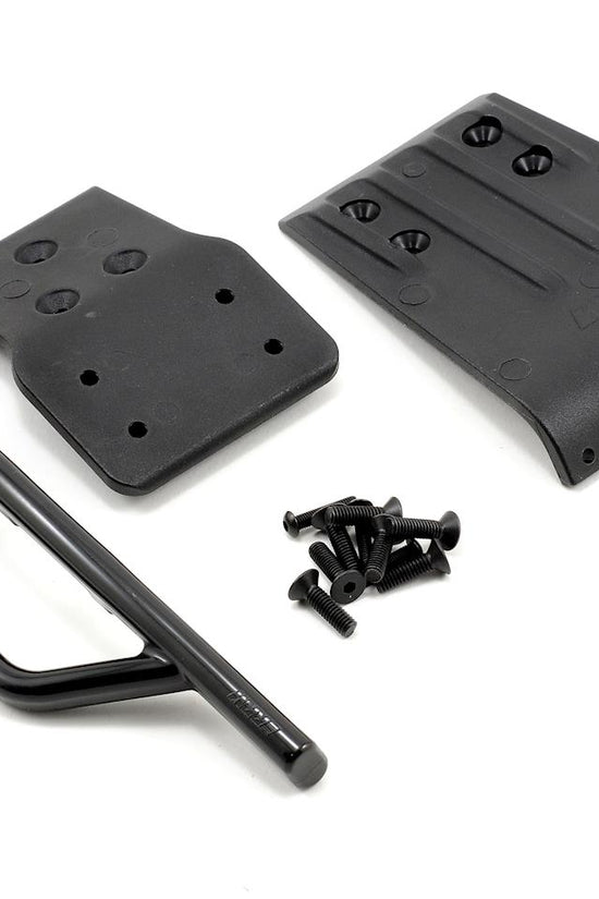 RPM 80022 Front Bumper & Skid Plate For Traxxas Slash 4x4(Black)