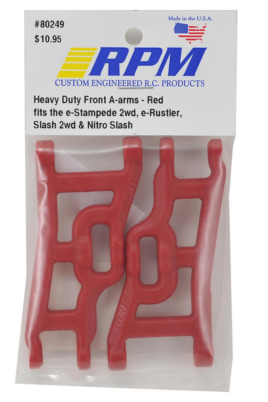 RPM 80249 Front A-Arms For Traxxas 2wd Slash ,Rustler, Stampede ,Nitro Slash