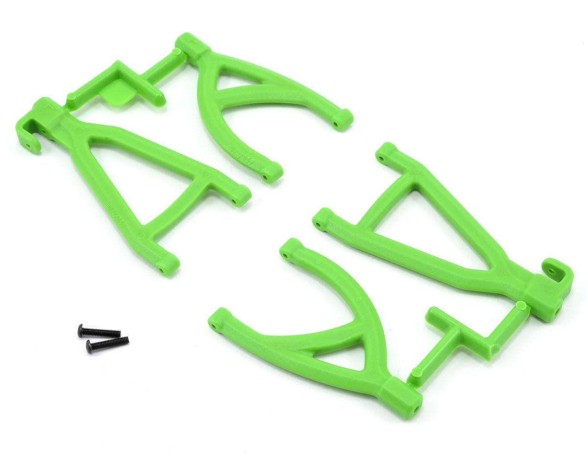 RPM 80604 Rear Upper & Lower A-Arm Set (Green) (1/16 E-Revo)