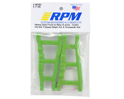 RPM 80704 Front or Rear (Green)Suspension Arms Stampede Slash Rustler Hoss 4x4