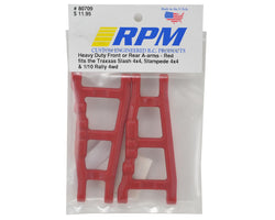 RPM 80709 Front or Rear Suspension Arms(Red)For Stampede Slash Rustler Hoss 4x4