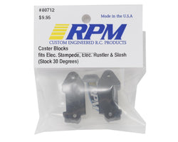 RPM 80712 Caster Blocks for Traxxas Slash 2WD, Rustler, Stampede 2WD Nitro Slash