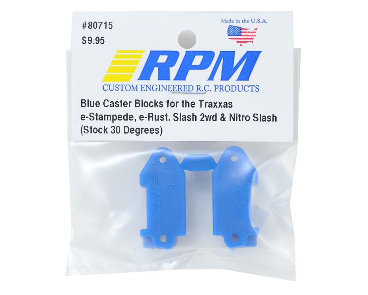 RPM 80715 Caster Blocks for Traxxas Slash 2WD, Rustler, Stampede 2WD Nitro Slash