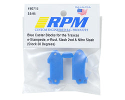 RPM 80715 Caster Blocks for Traxxas Slash 2WD, Rustler, Stampede 2WD Nitro Slash